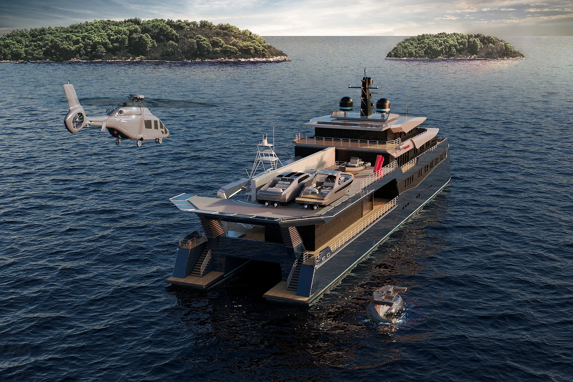 Serenity on One Hull. Capability on Two.