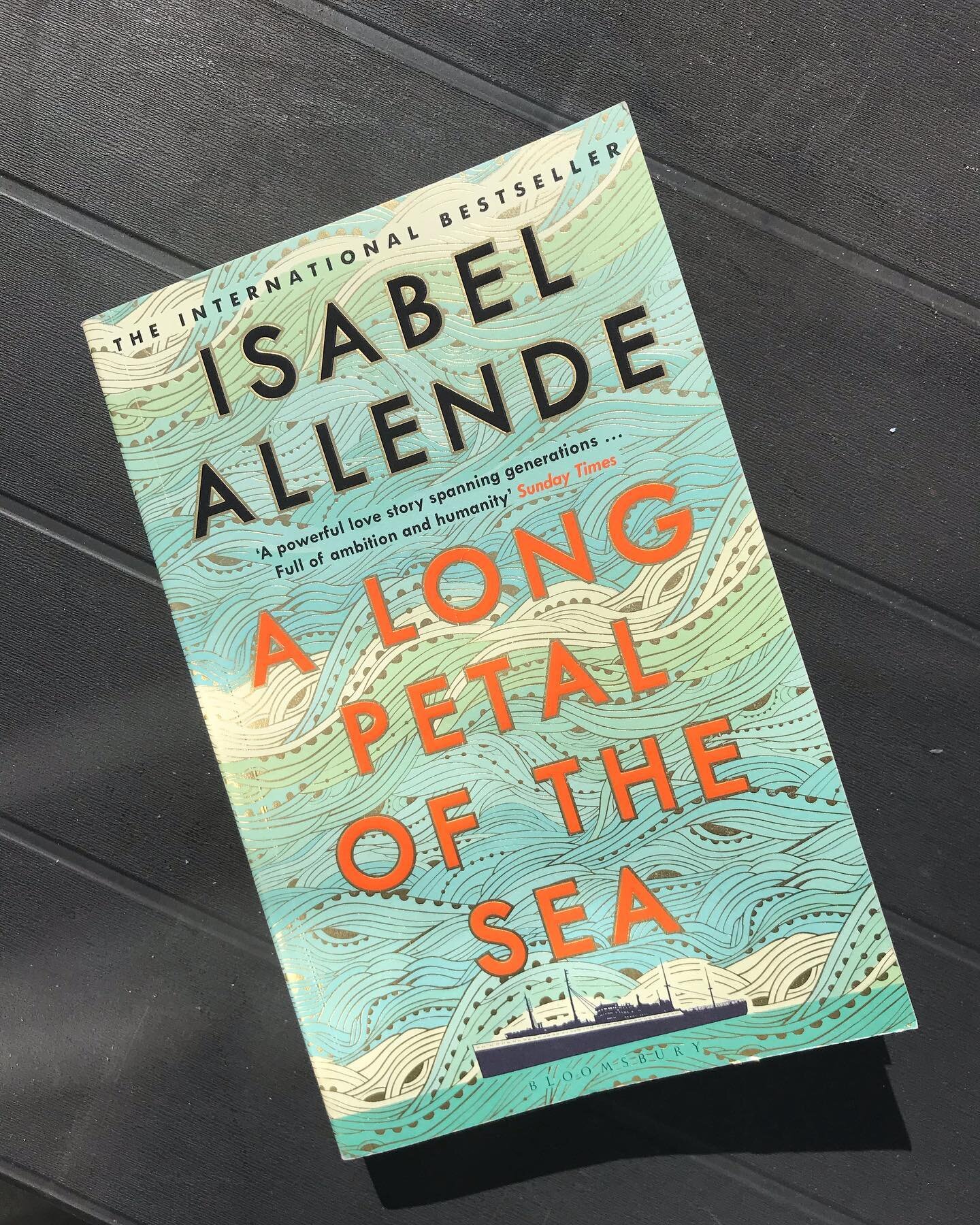 If you&rsquo;re looking for a compelling summer read, I recommend this. A stunning cover too (this photo doesn&rsquo;t quite capture the gold effect). #reading #fiction #books #literature #stories #writing