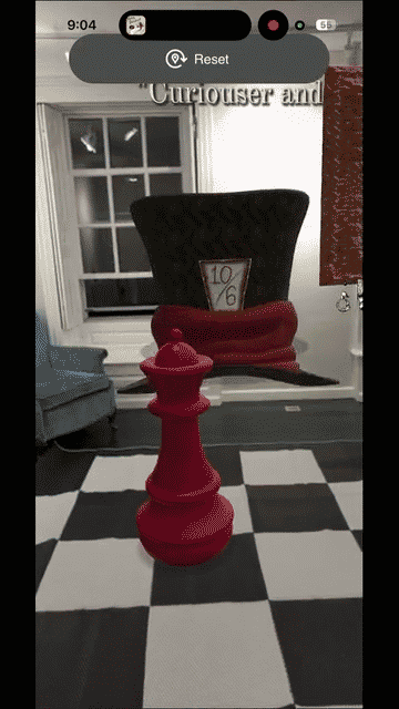 Alice Through an AR Looking Glass