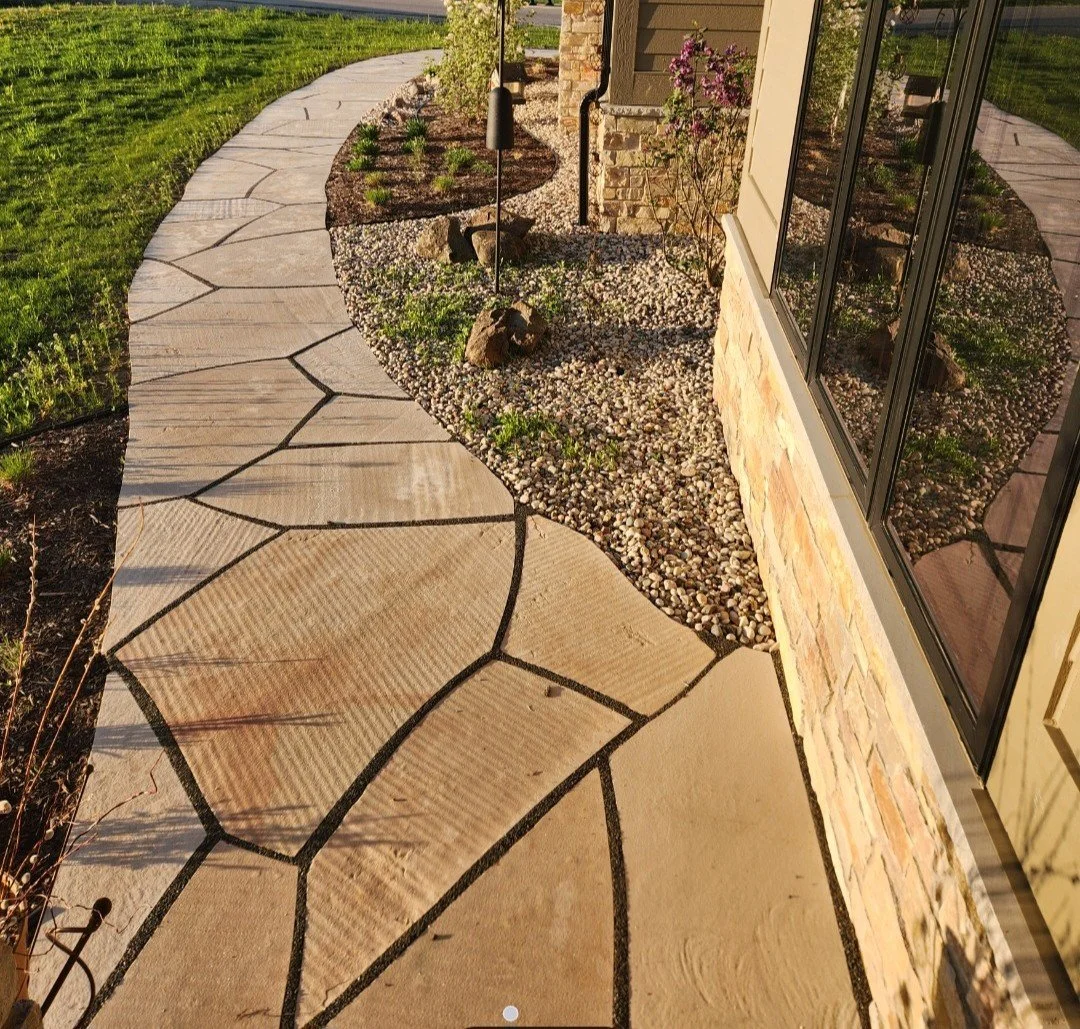 Trimmed on site to fit tightly