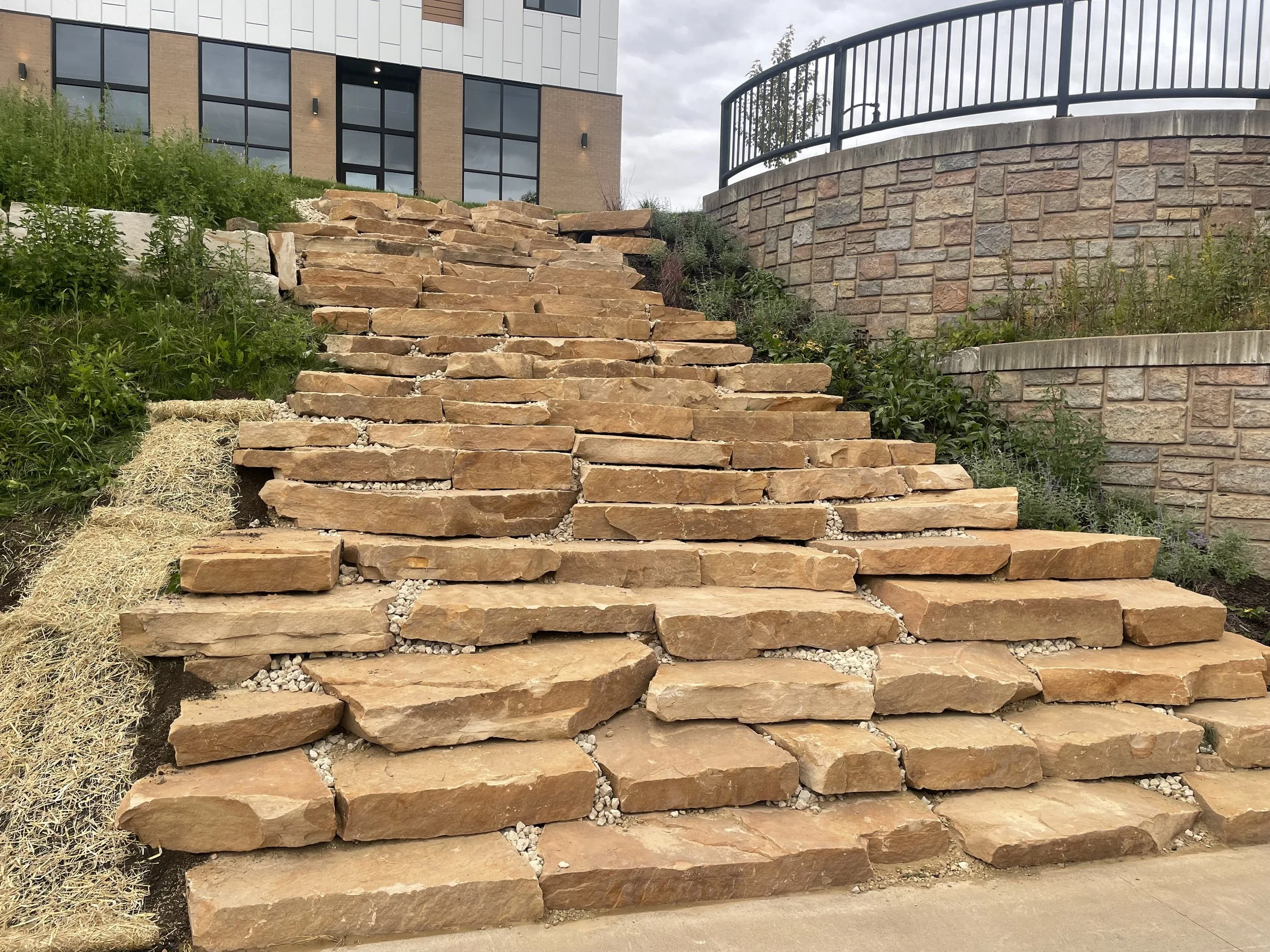 Highland Brown outcropping 8-12" 