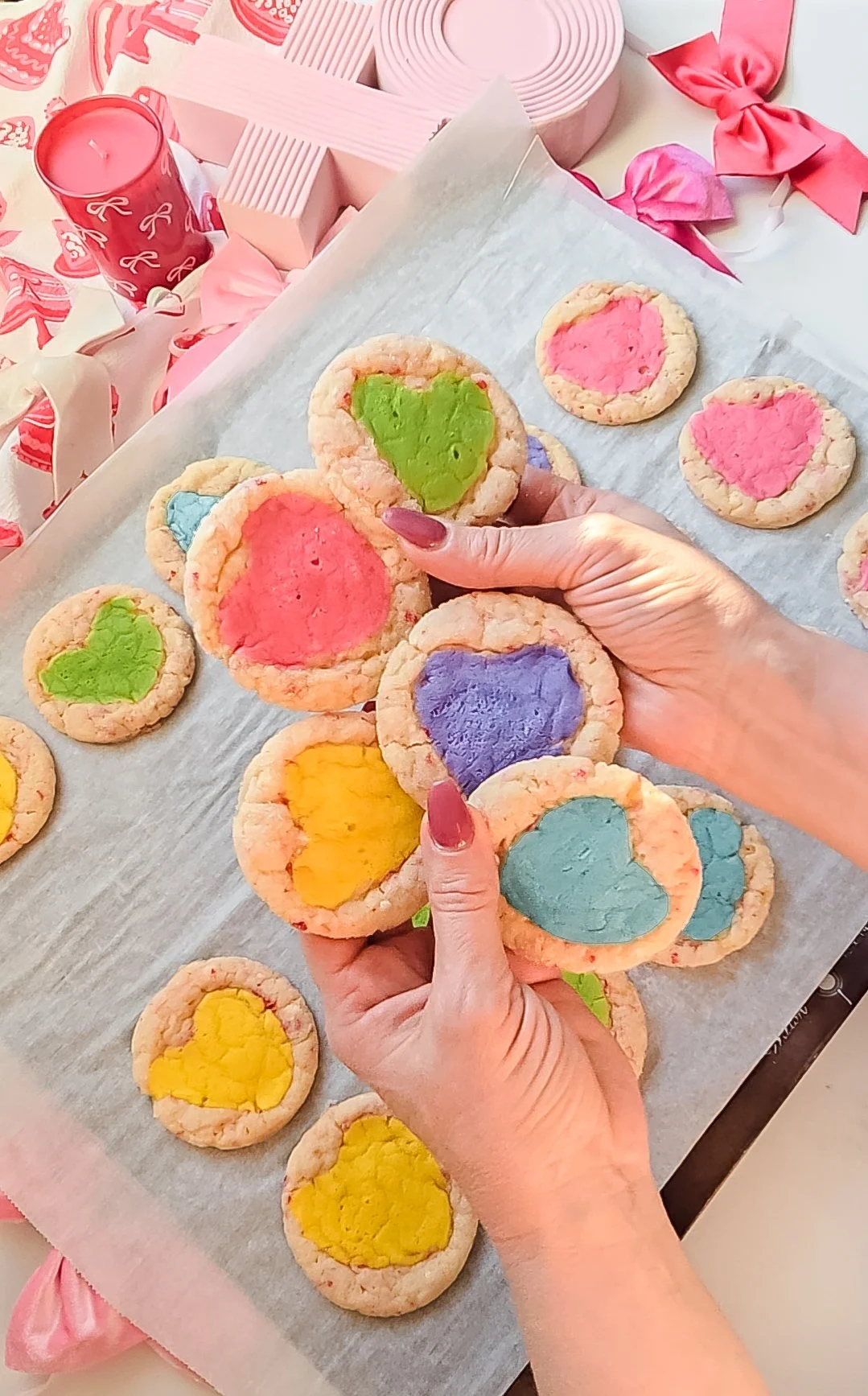 Conversation Hearts Cheesecake Cookies: A Colorful Twist on a Classic Treat