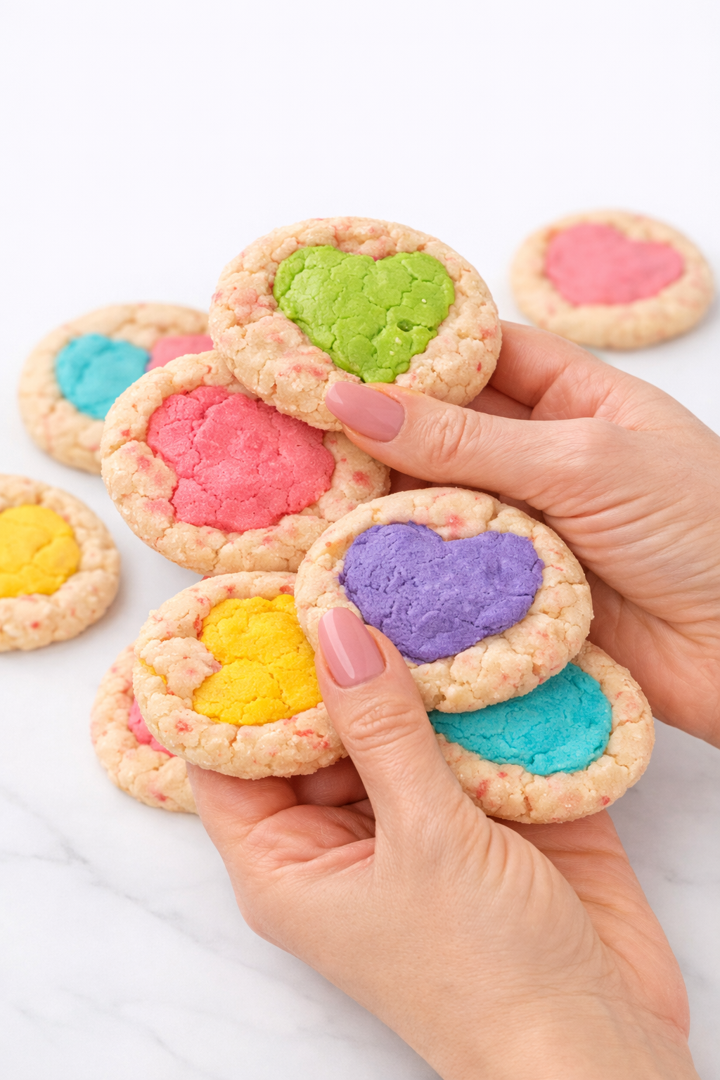 Conversation Hearts Cheesecake Cookies: A Colorful Twist on a Classic Treat
