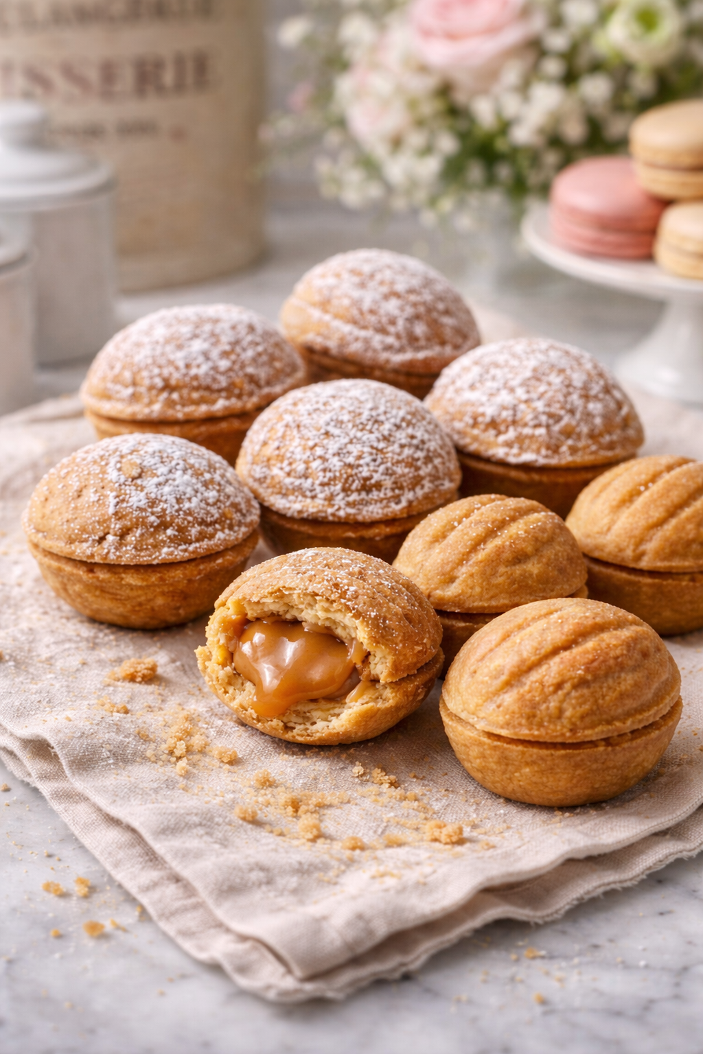 Soviet Oreshki "Walnut" Cookies (Орешки)