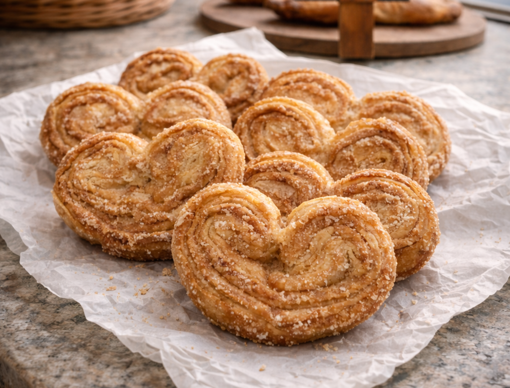Sugar-Kissed Palmiers: The Easiest Fancy Cookie You’ll Ever Make