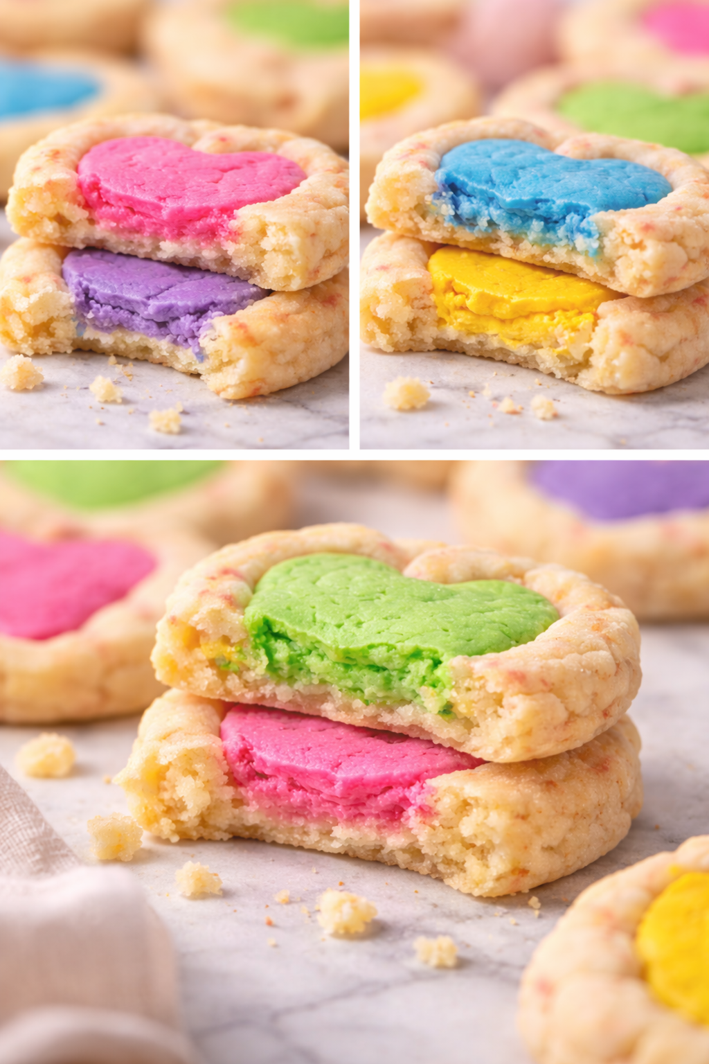 Conversation Hearts Cheesecake Cookies: A Colorful Twist on a Classic Treat