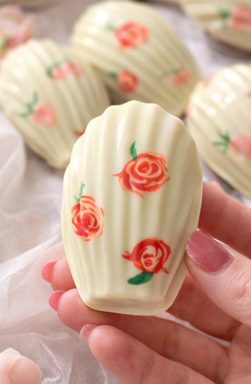 “Rose Garden” Citrus Madeleines