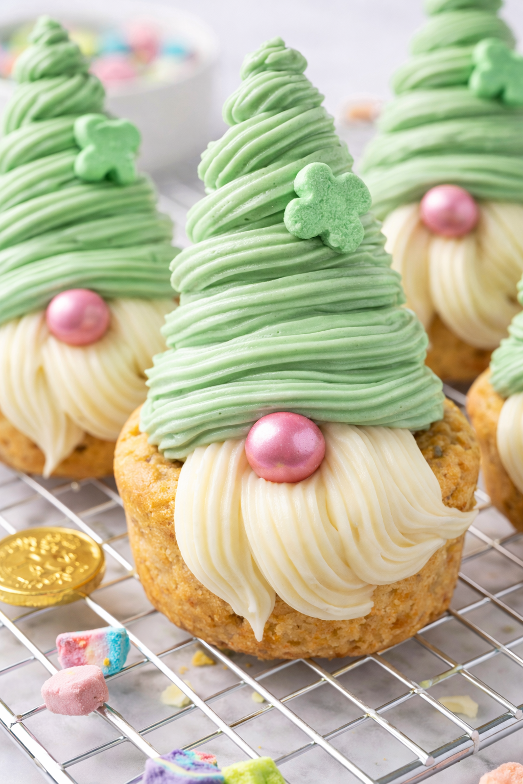 Lucky Charms Gnome Biscoff Butter Cookie Cups