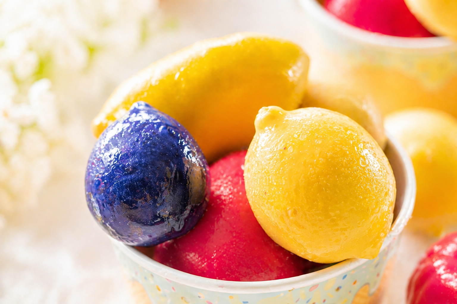 Lemon Cream Petit Gâteaux