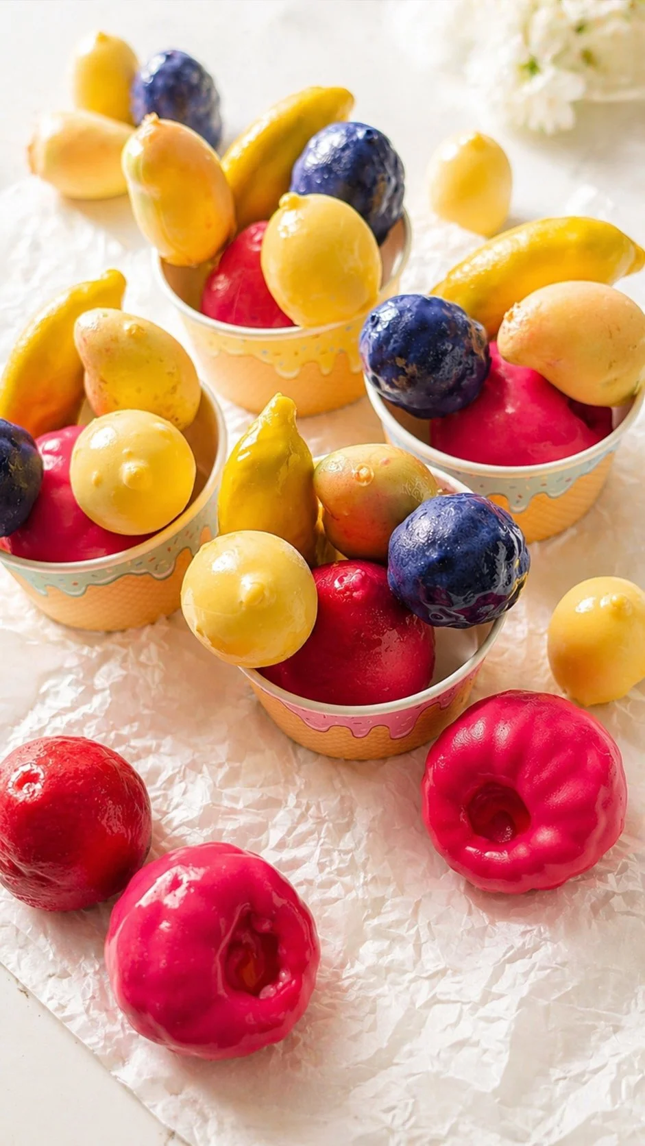 Blackberry "Fruit Illusion" Mini Mousse Cake