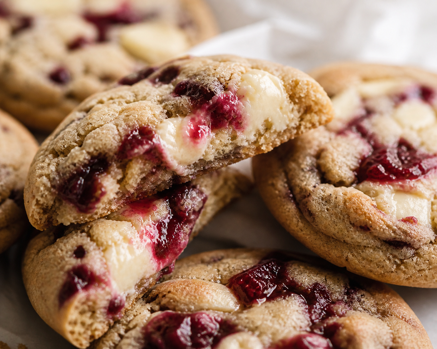 Bakery style cherry cheesecake cookies with brown butter 1.png