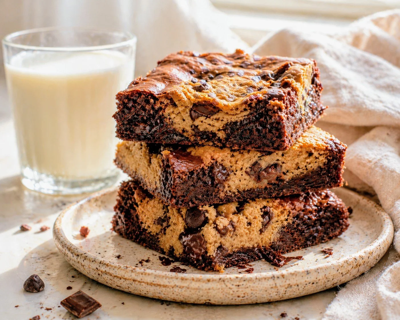 Brookie Brownies Cookies Bars