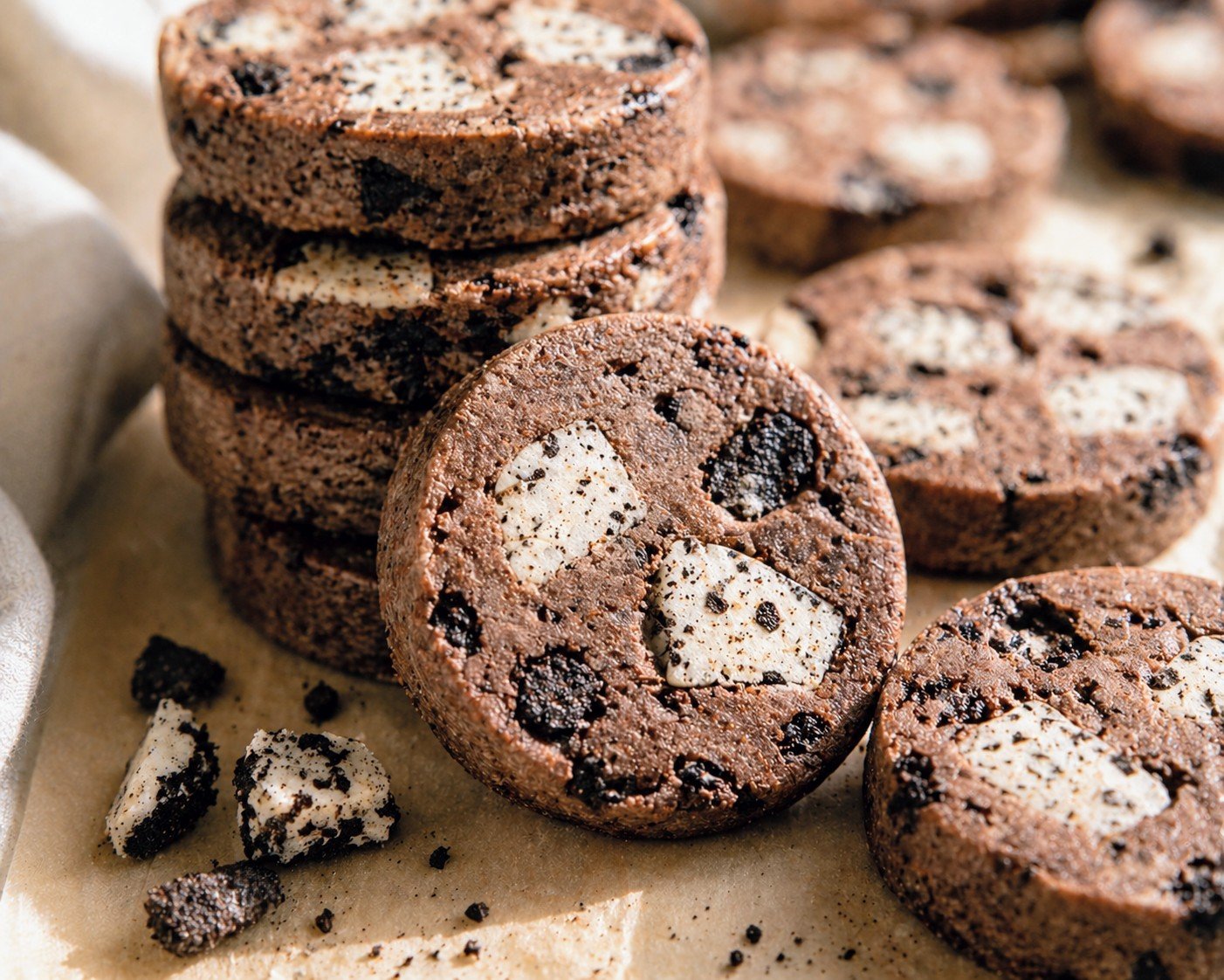 Cookies &amp; Cream Shortbread