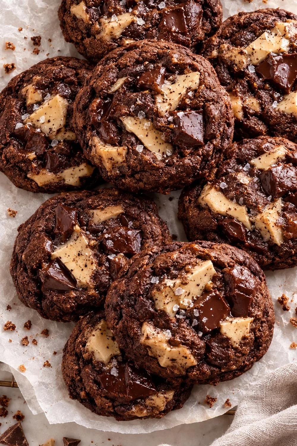 soft baked espresso cookies with crunch toffee bits.jpg