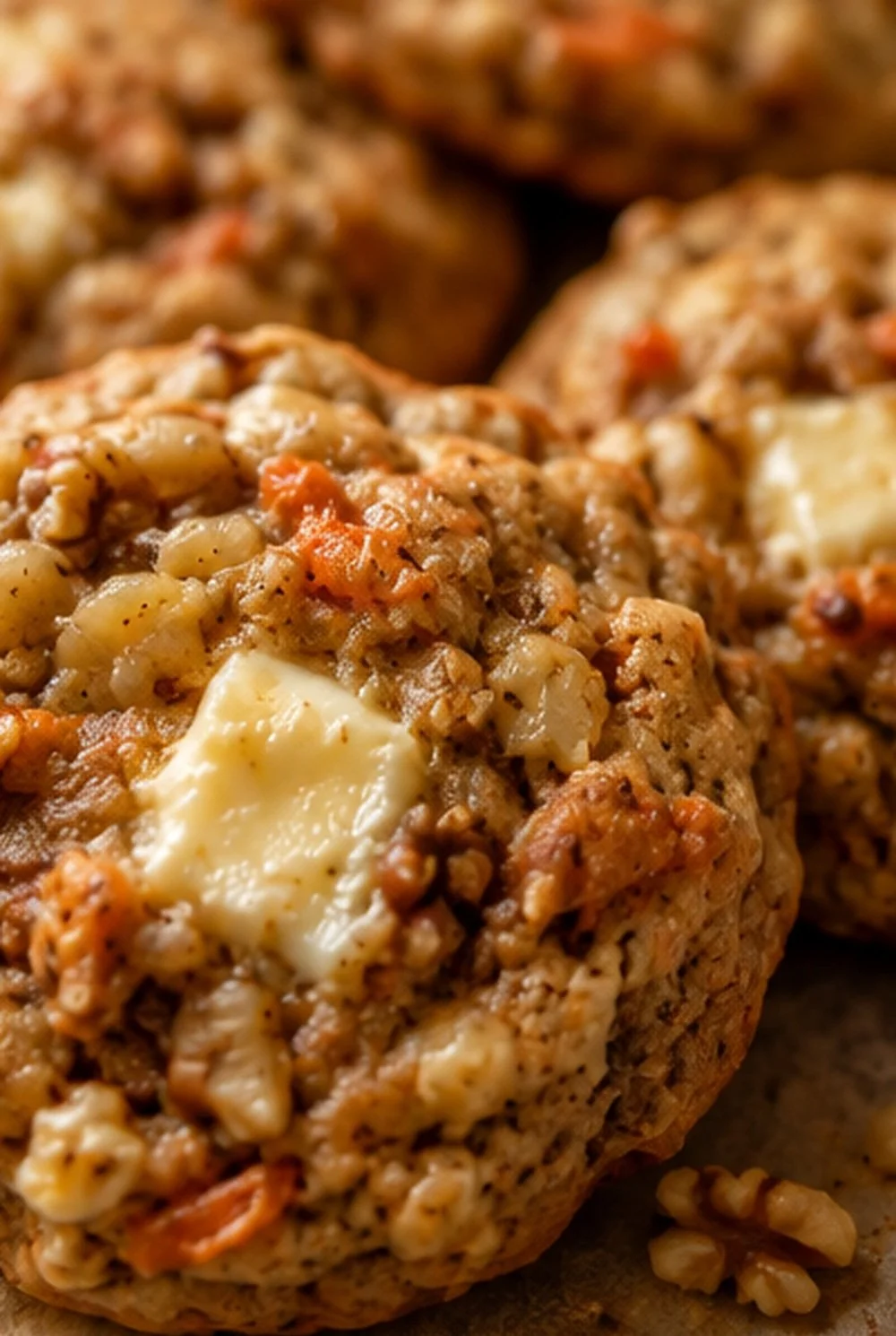 stuffed carrot cake cookies with brown butter cream cheese frosting.jpg
