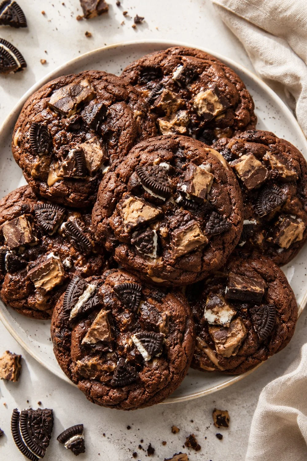 peanut butter oreo cookies made with cake mix.jpg
