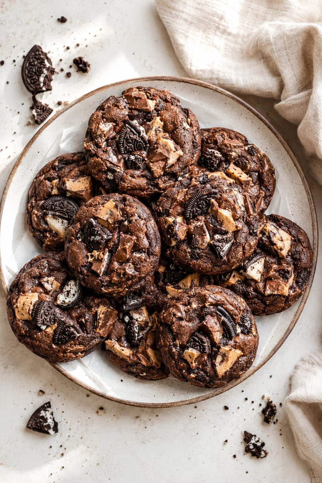 stuffed peanut butter cookies with whole oreos inside.jpg