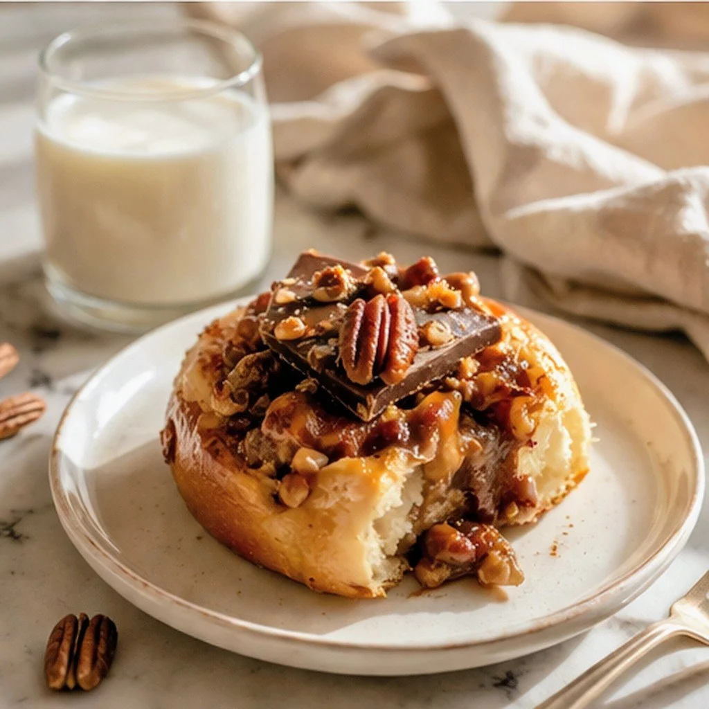 Pecan Pie Brioche Rolls