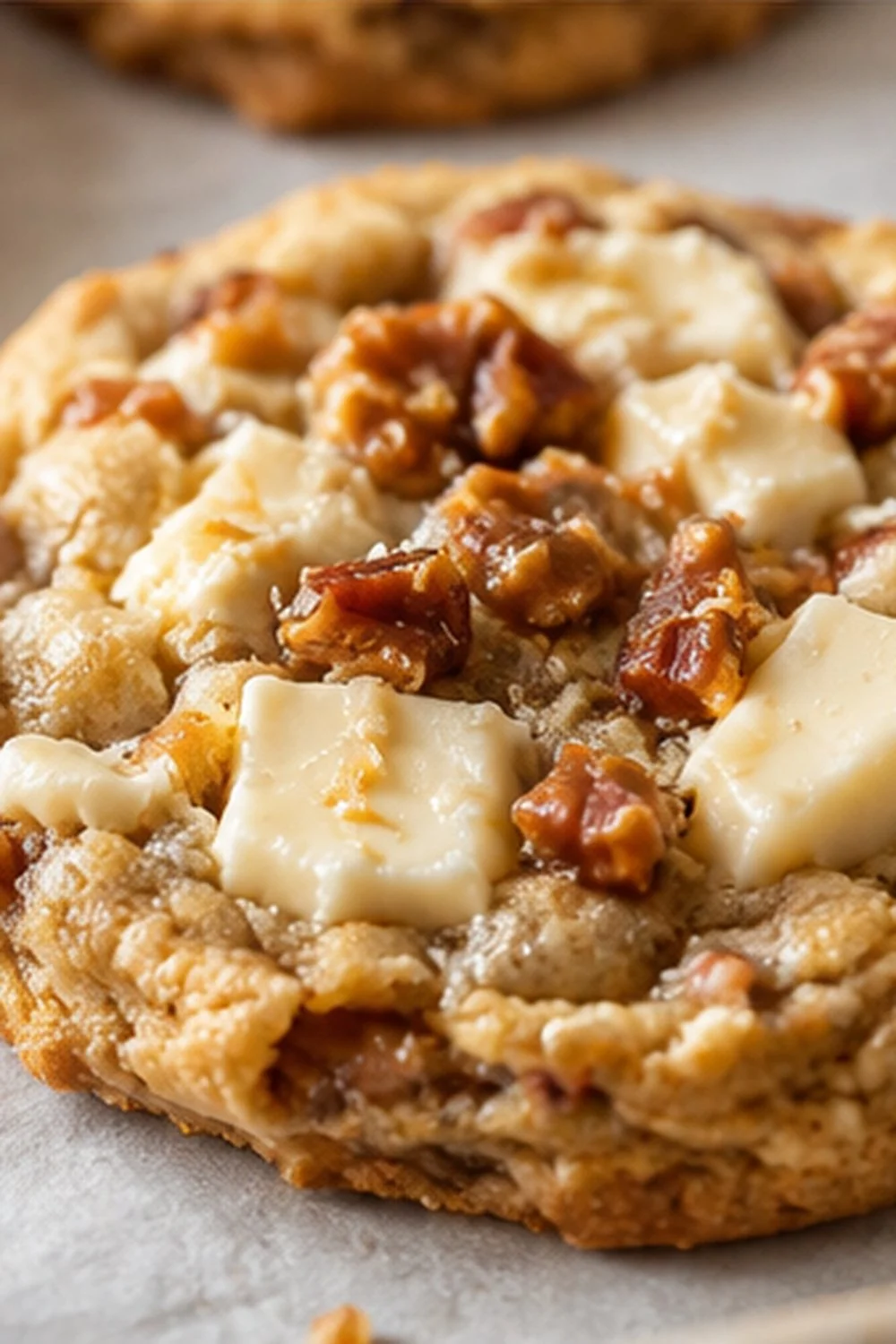 brown butter cookies with homemade toffee pecans.jpg