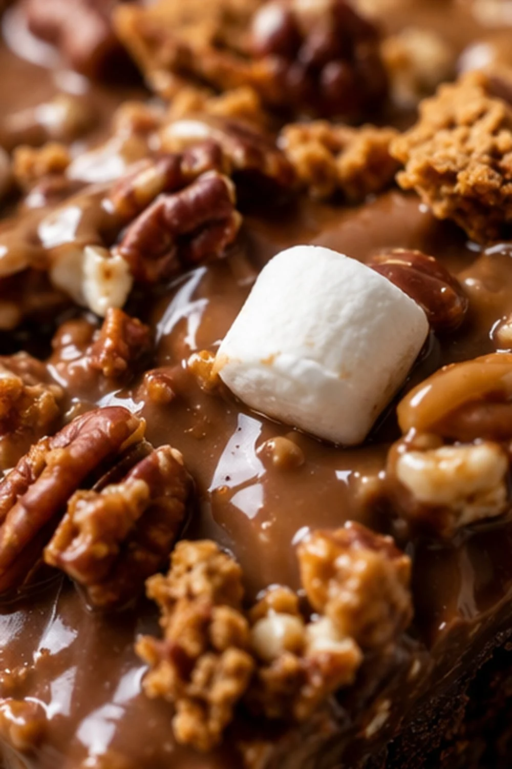 fudgy rocky road brownies with milk chocolate ganache.jpg