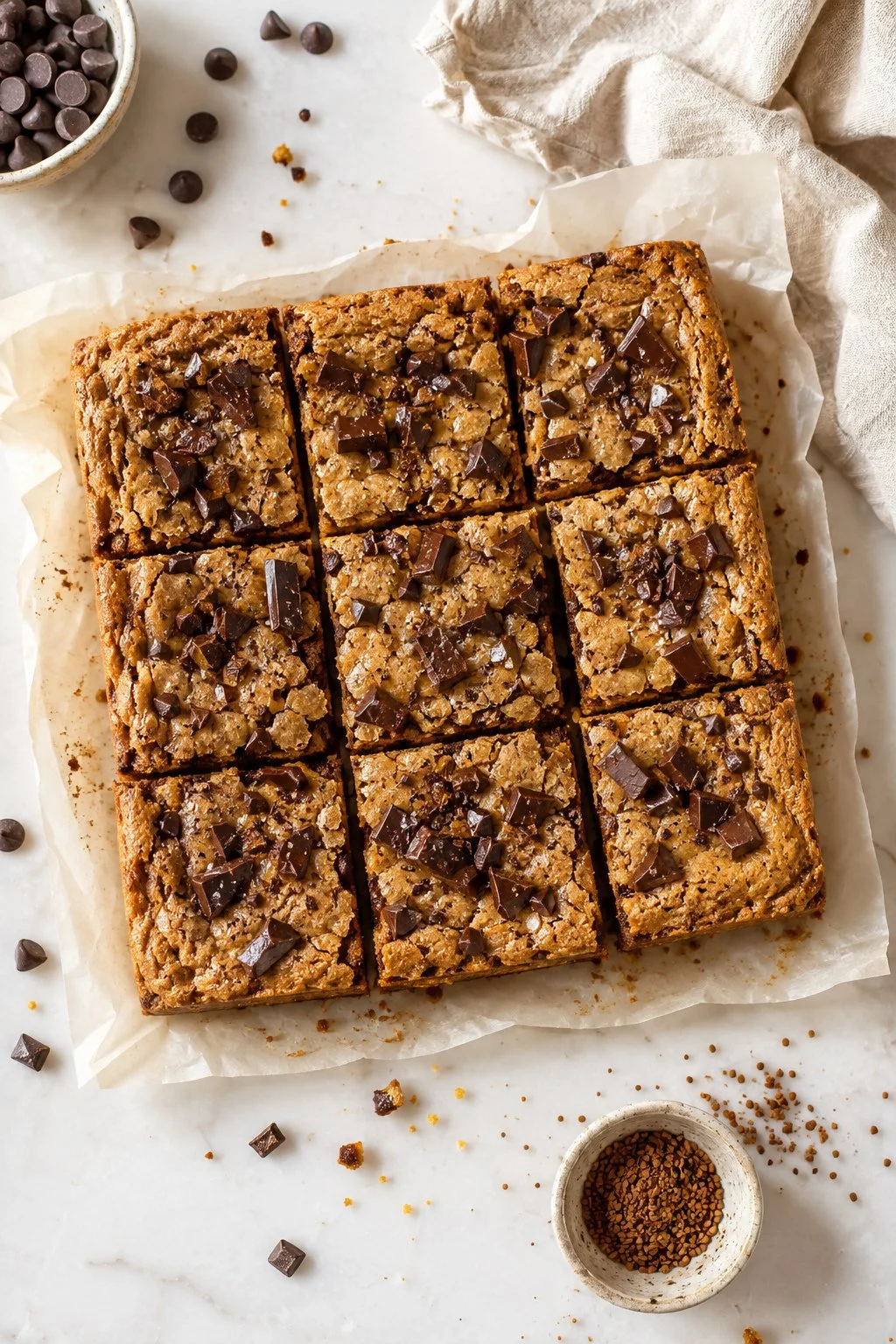 dark chocolate espresso blondie bars from scratch.jpg