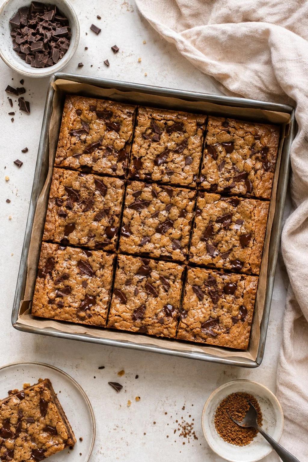 chewy blondies made with melted butter and coffee.jpg