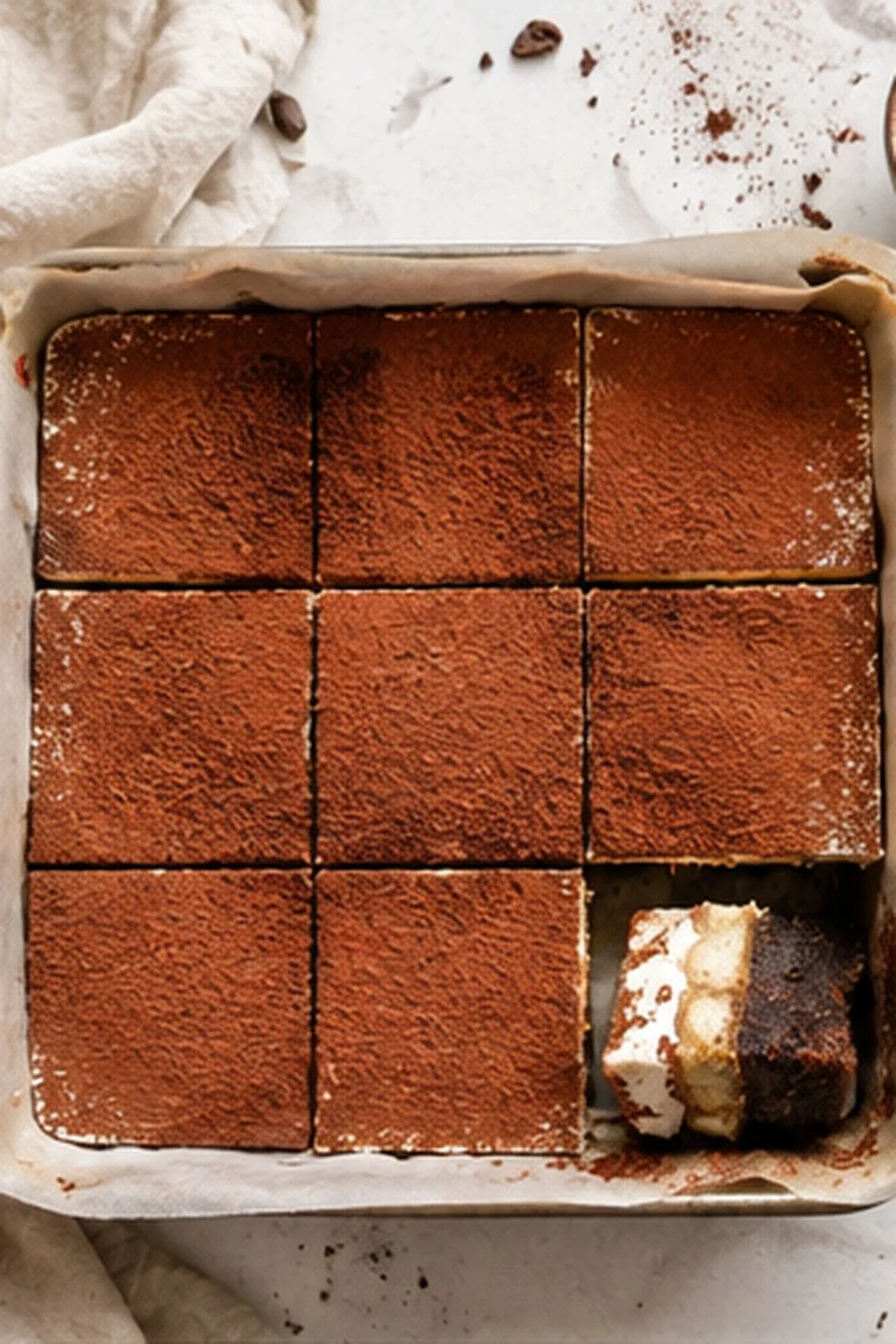 Tiramisu Brownies