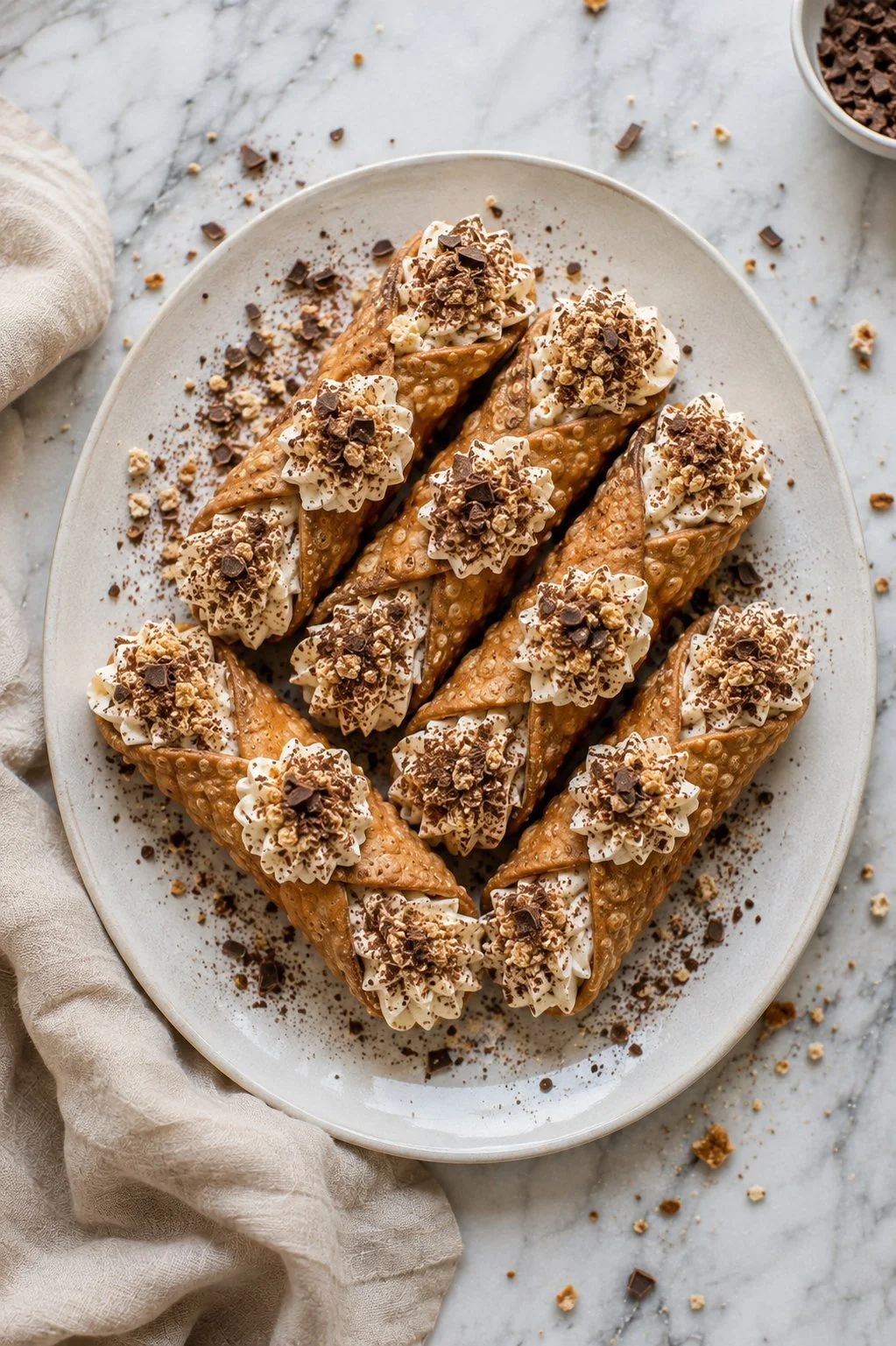 Tiramisu Cannoli