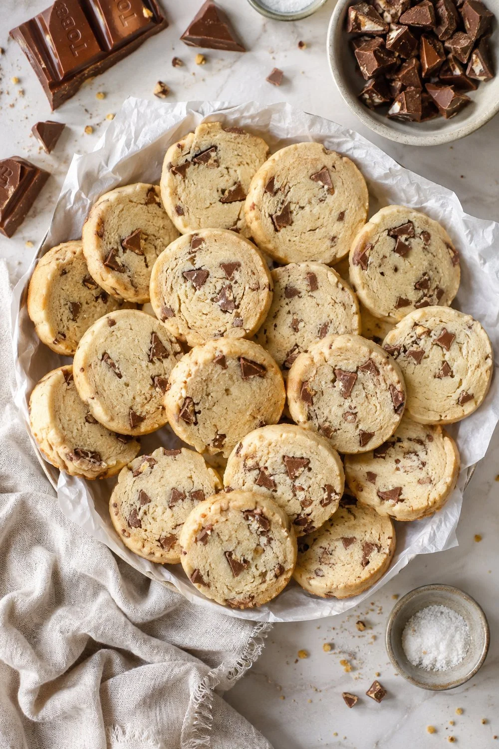 Toblerone Shortbread