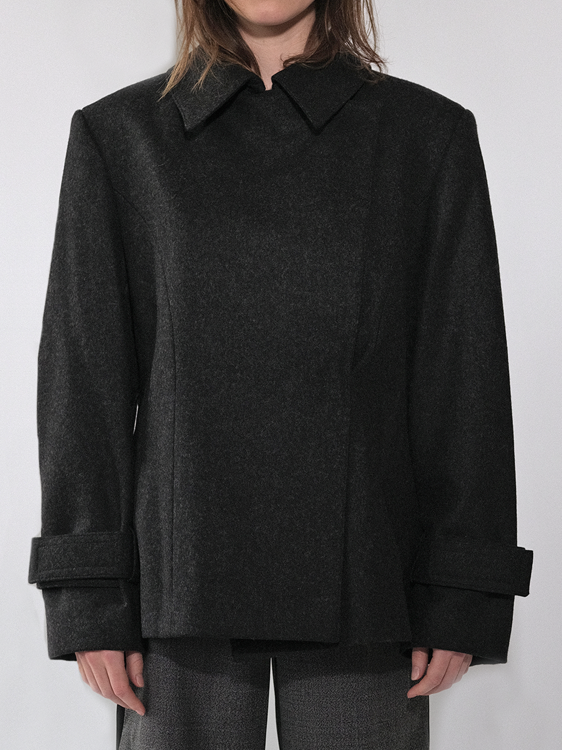 Series 007 - Wool Jacket - charcoal