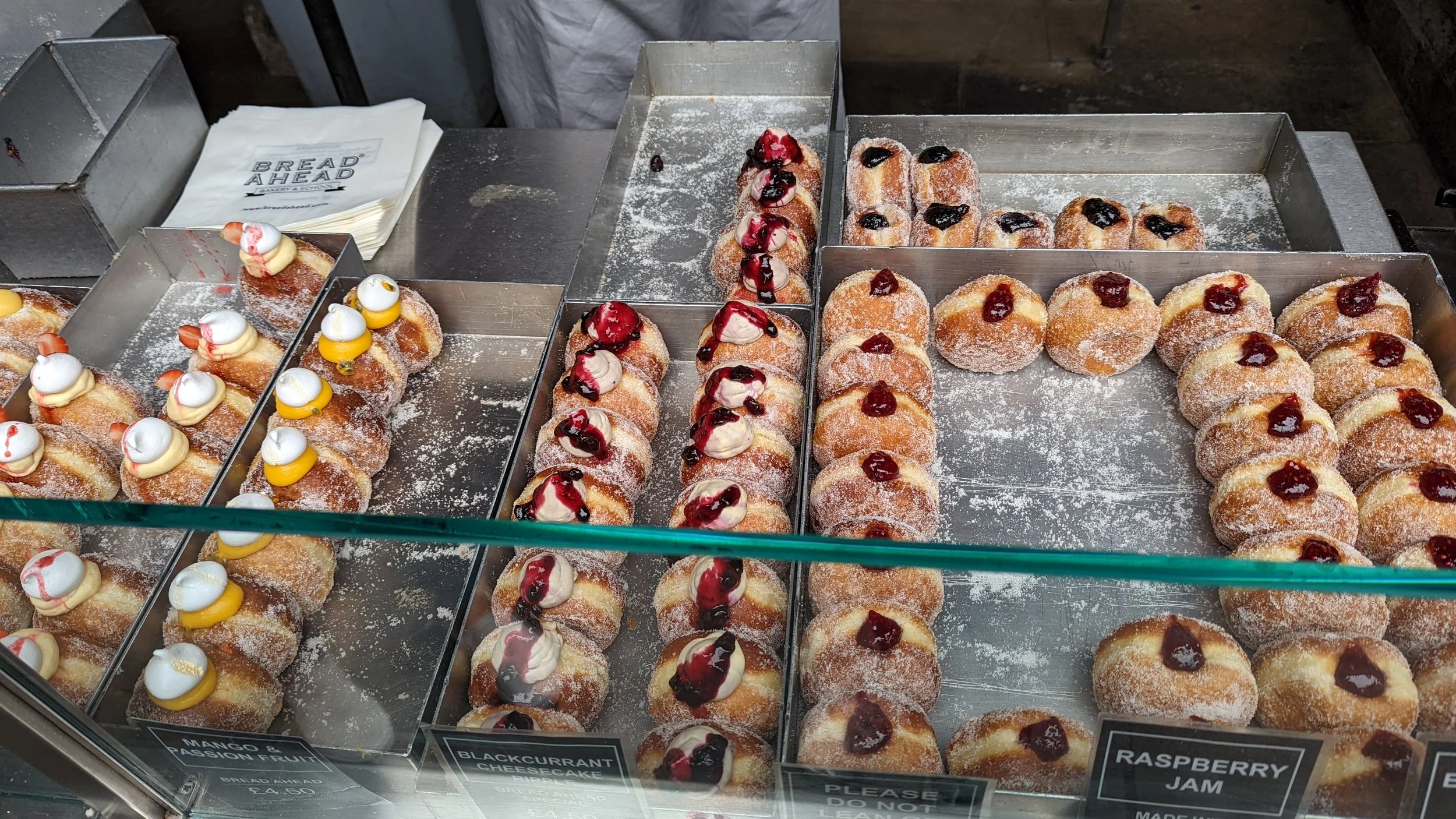 Bread Ahead's iconic donuts