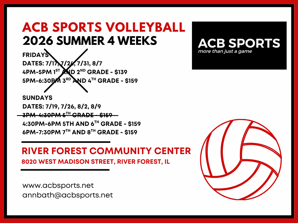 Volleyball Summer Mini Session 2026 Current Grade