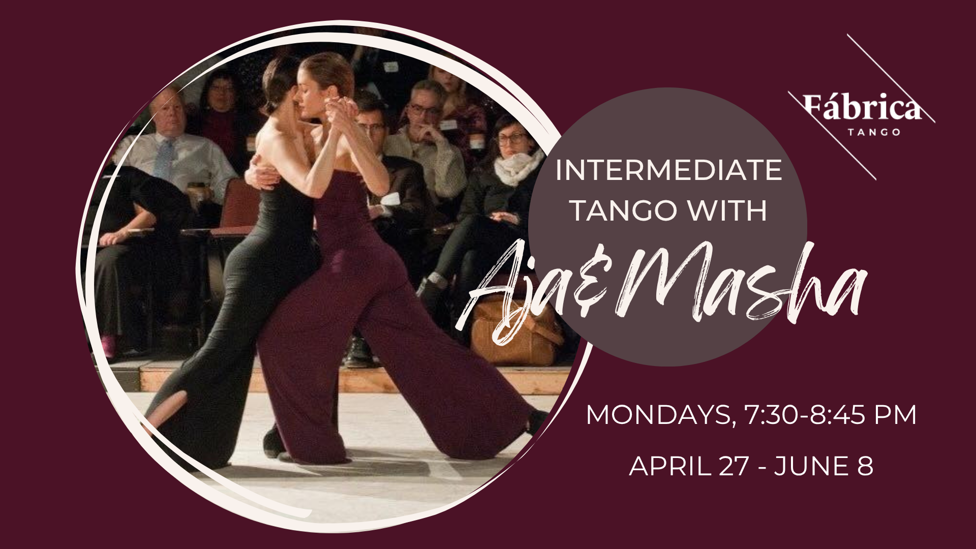 6 Week Argentine Tango Intermediate Series