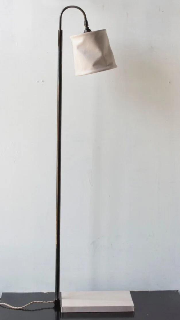 BLUSH + DARK PATINATED BRASS