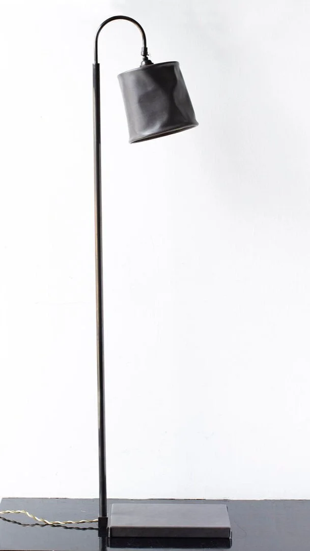 LEAD + DARK PATINATED BRASS