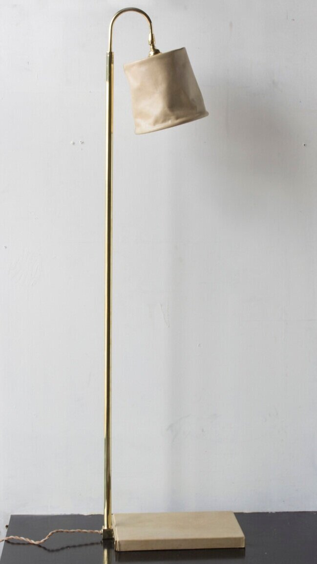 PUTTY + POLISHED UNLACQUERED BRASS