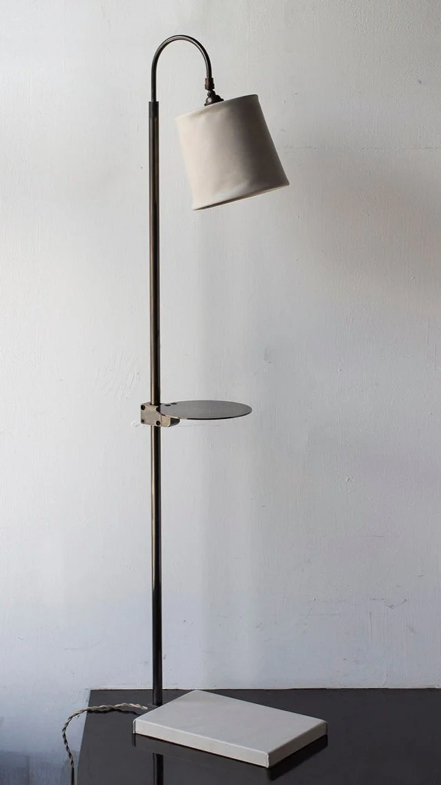 ASH + DARK PATINATED BRASS WITH TRAY