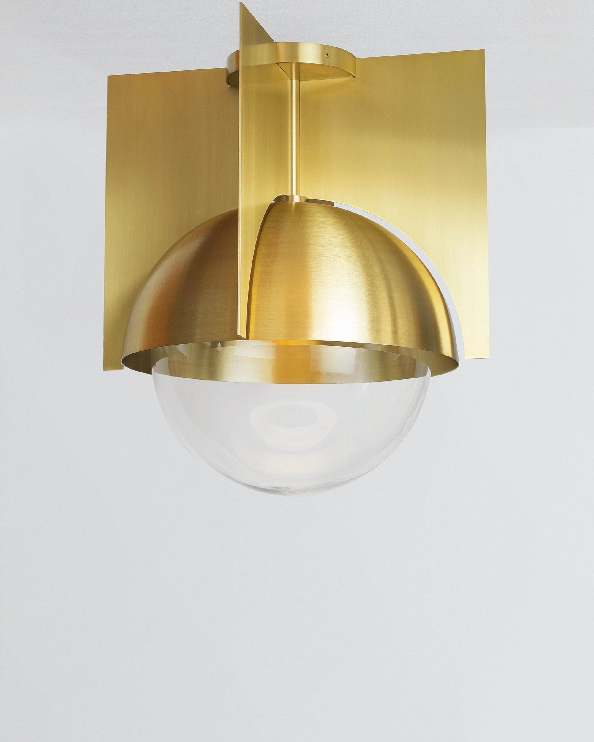 NORTH 16 CEILING LIGHT IN BRASS