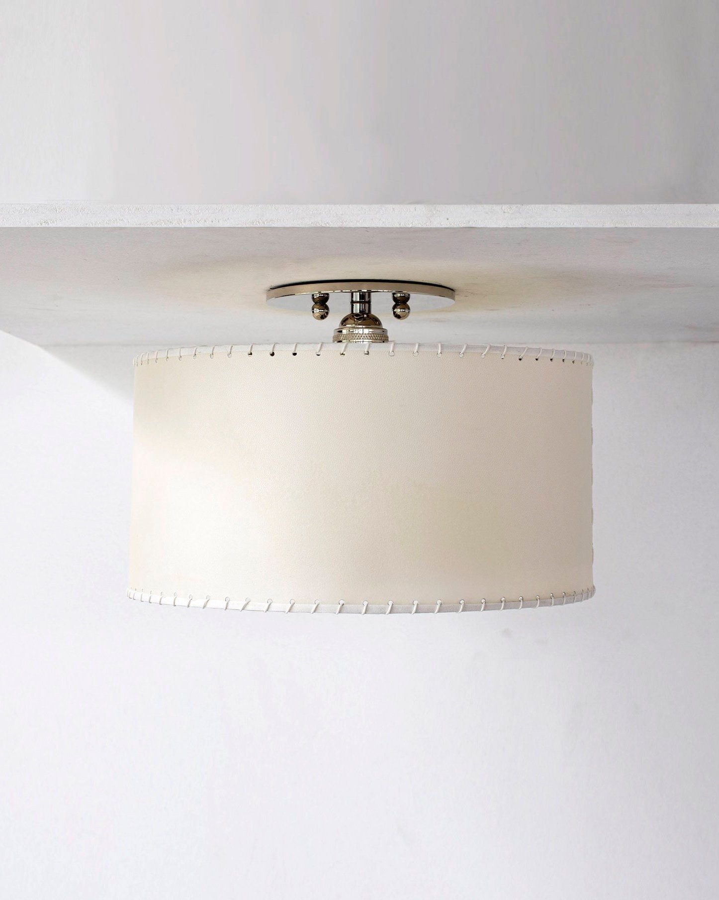 SERIES 02 LARGE FLUSH MOUNT - POLISHED NICKEL PLATED BRASS