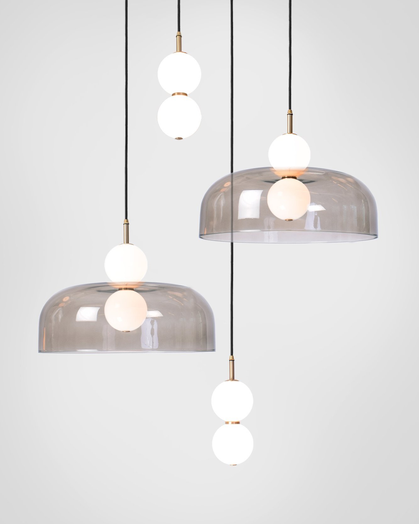 ECHO LAMP + SHADE CLUSTER - 4 PIECE