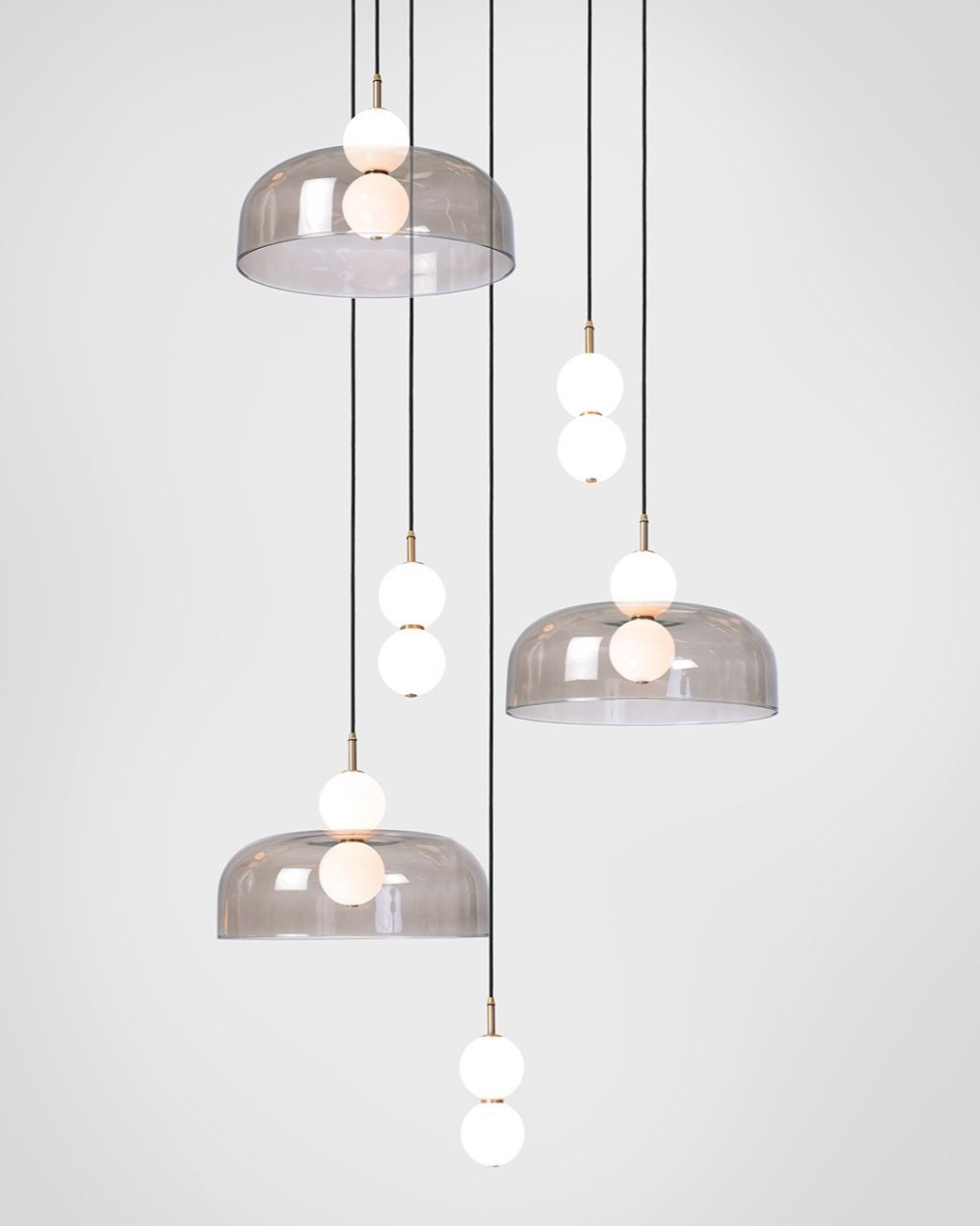 ECHO LAMP + SHADE CLUSTER - 6 PIECE