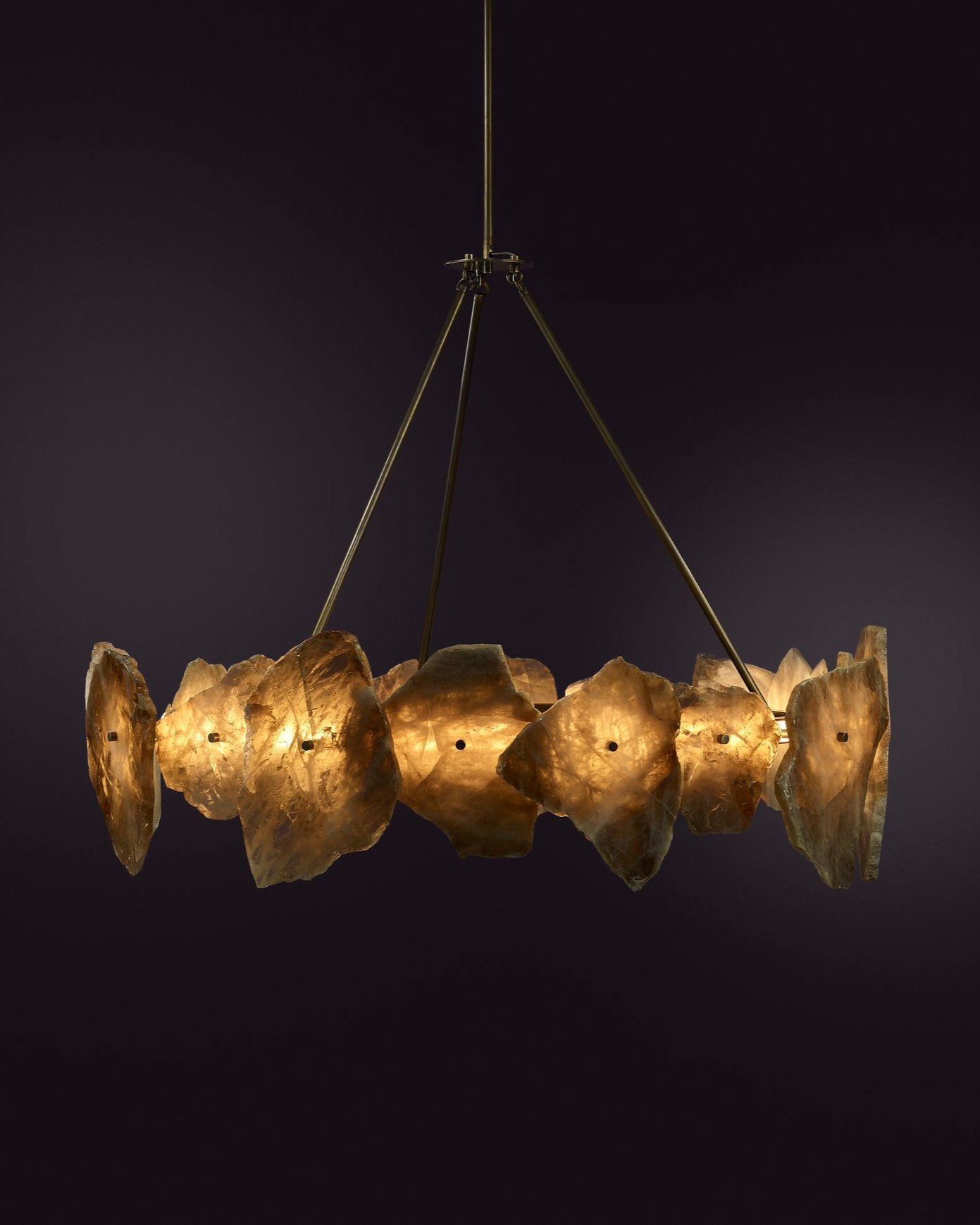 PETRA III CIRCULAR - SMOKY QUARTZ