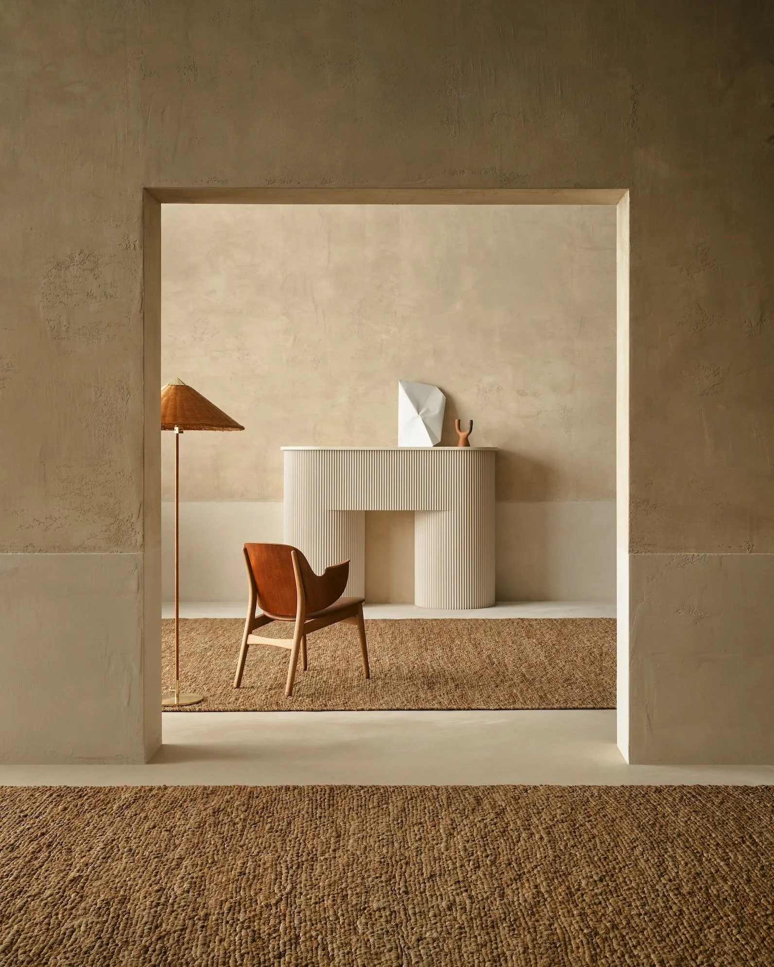MESA RUG IN NATURAL