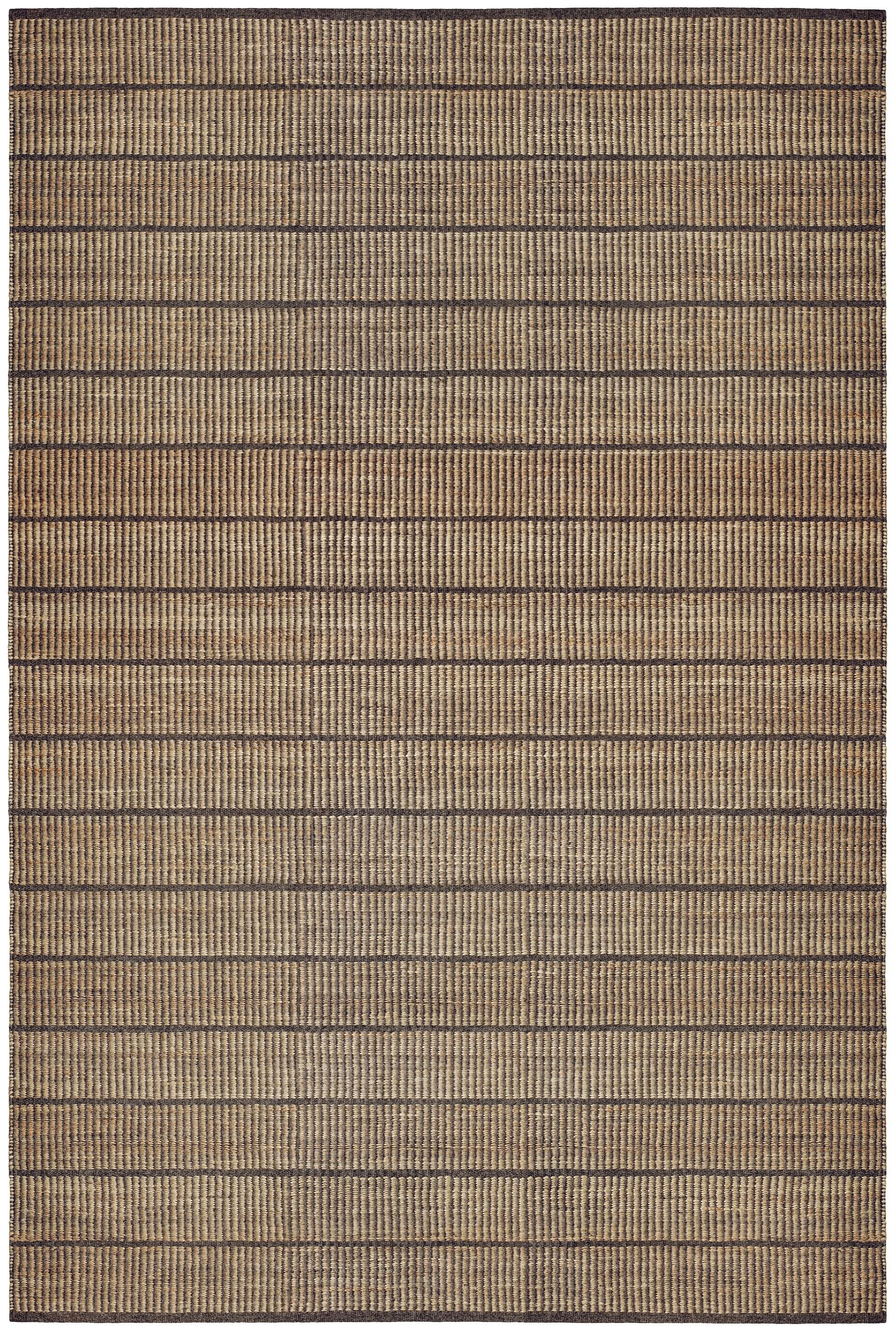 TRELLIS RUG IN NATURAL + BISON