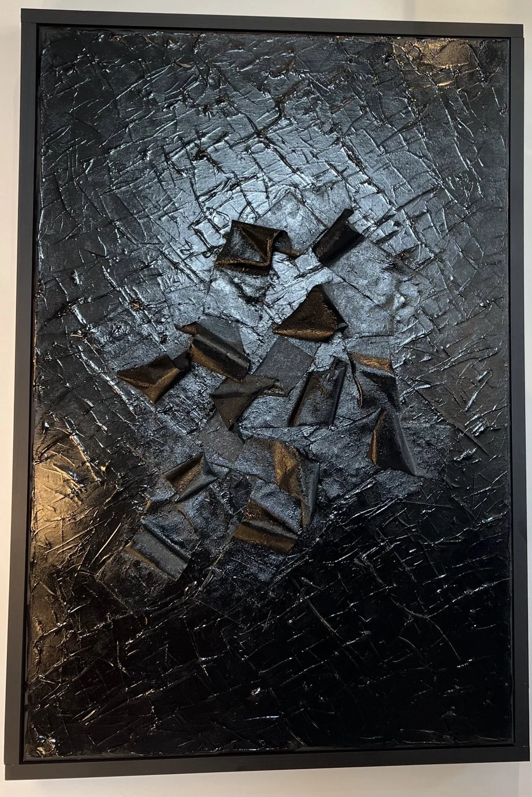 Static - Acrylic and Canvas on Canvas Black Wood Frame 25%22 x 37%22.jpg