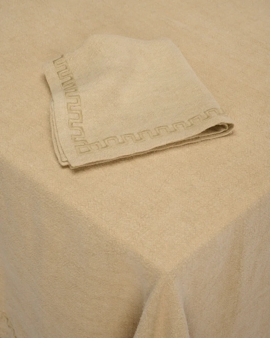 THE FRAME NAPKIN + TABLECLOTH, BEIGE