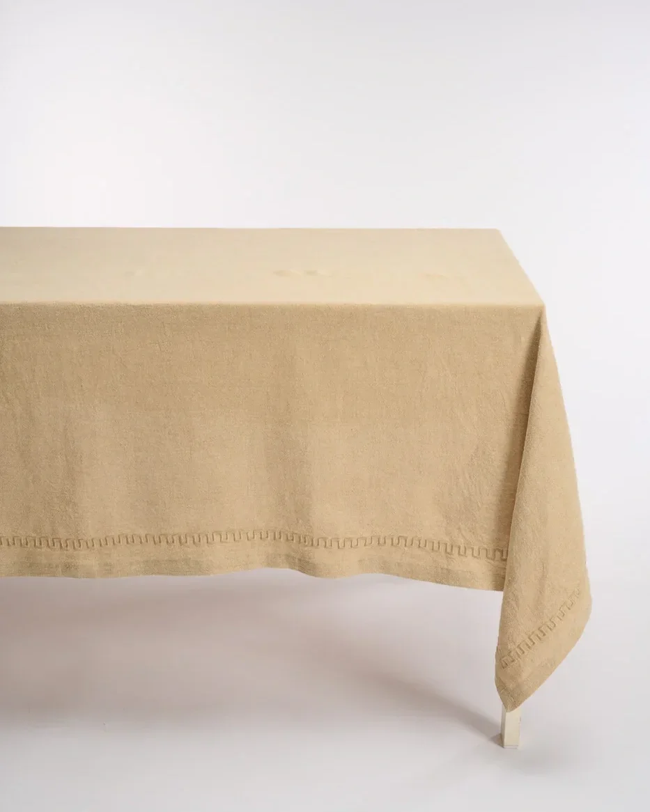 THE FRAME TABLECLOTH, BEIGE