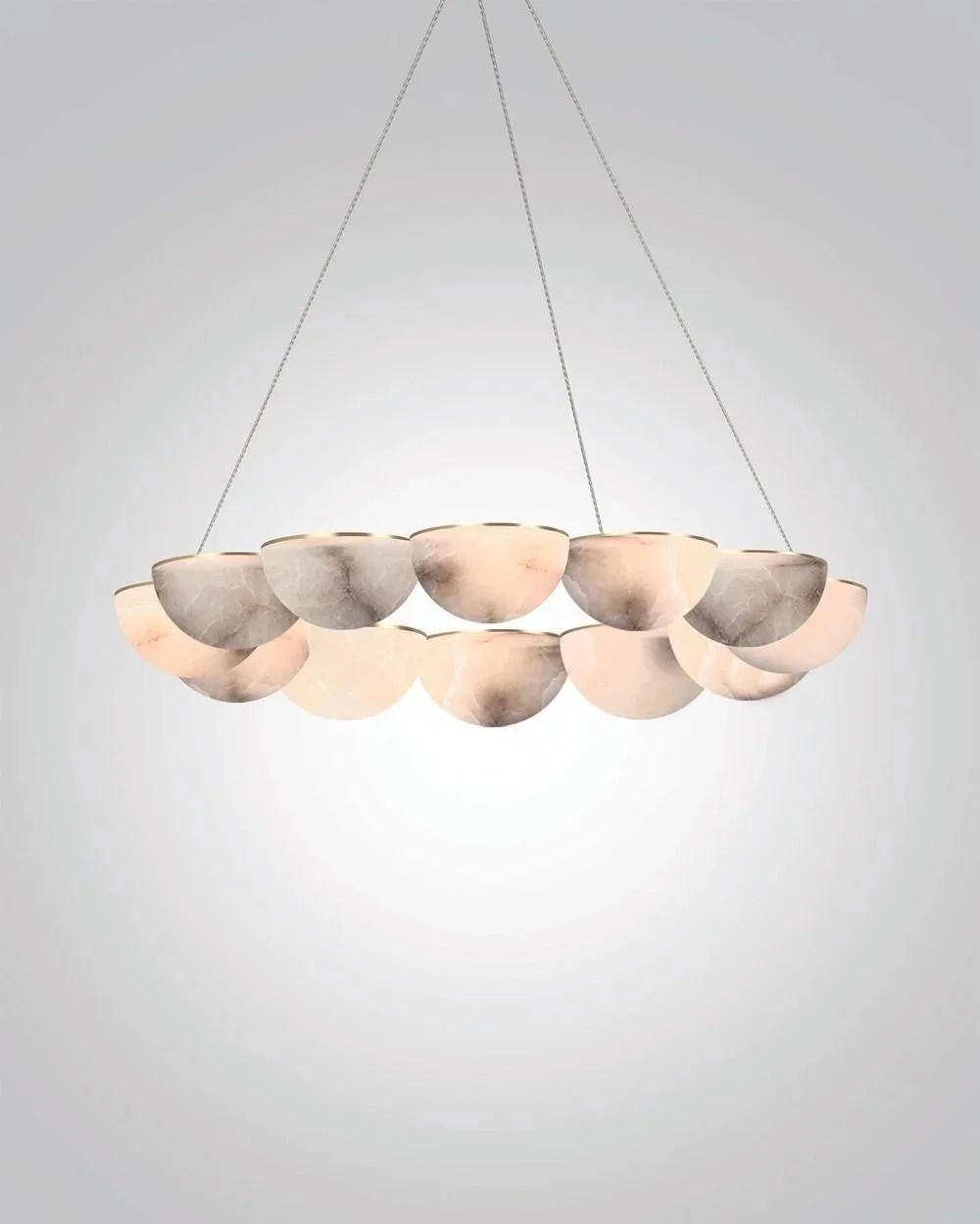 HEMISPHERE CIRCULAR CHANDELIER, MEDIUM