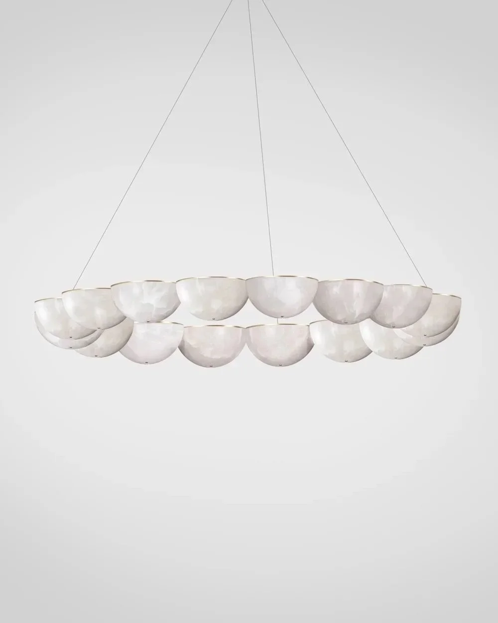 HEMISPHERE CIRCULAR CHANDELIER, LARGE