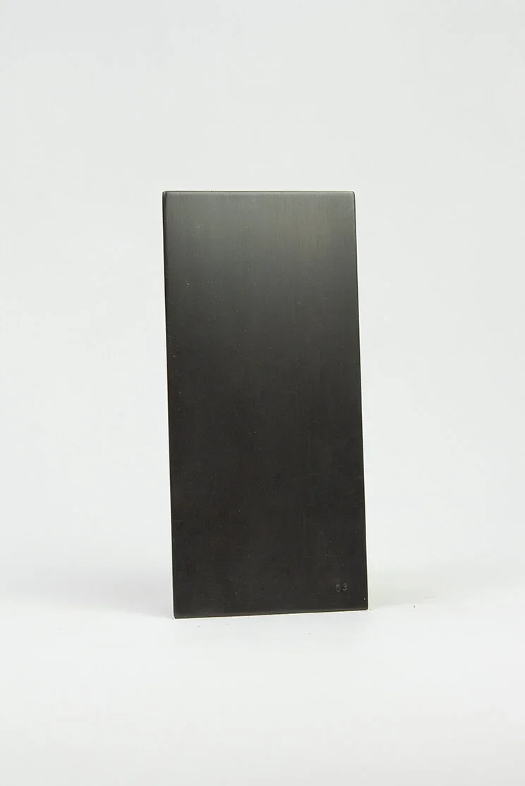 BLACKENED BRONZE PATINA